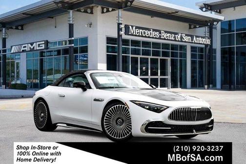 White 2026 Mercedes-Benz Maybach SL 680 Monogram Series Base 4MATIC