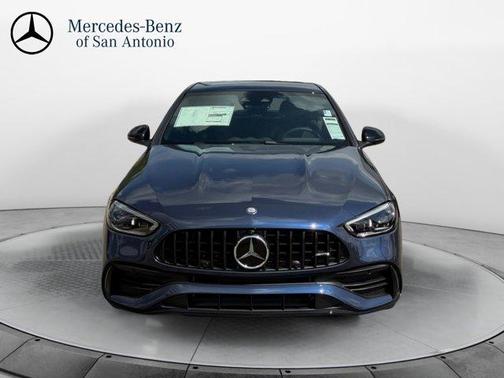 Blue 2026 Mercedes-Benz AMG C 43 Base 4MATIC