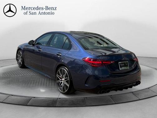 Blue 2026 Mercedes-Benz AMG C 43 Base 4MATIC