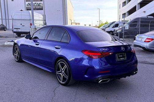 Blue 2026 Mercedes-Benz C-Class C 300 4MATIC