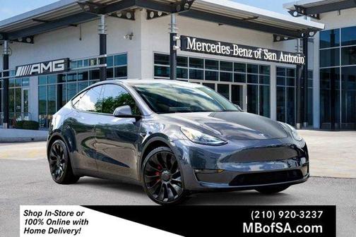 Midnight Silver Metallic 2022 Tesla Model Y Performance