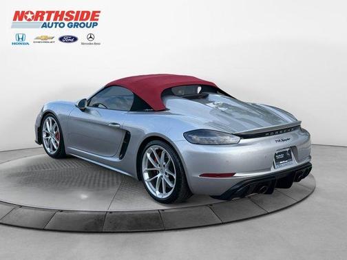 GT Silver Metallic 2020 Porsche 718 Spyder Base