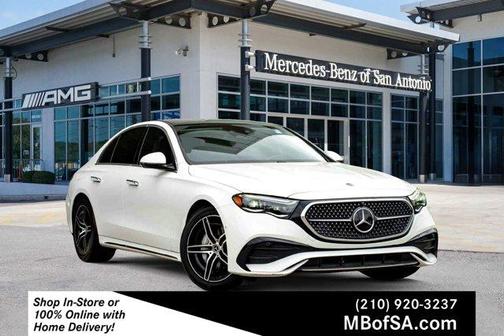 Polar White 2025 Mercedes-Benz E-Class E 350 4MATIC