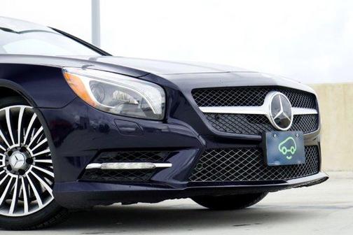 Blue 2014 Mercedes-Benz SL-Class SL 550