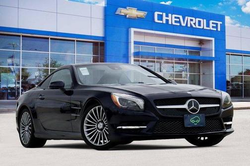 Blue 2014 Mercedes-Benz SL-Class SL 550