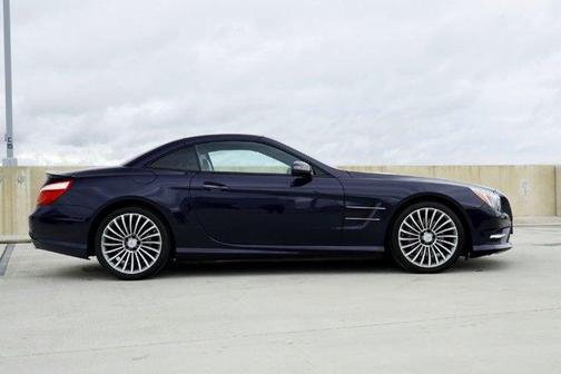 Blue 2014 Mercedes-Benz SL-Class SL 550