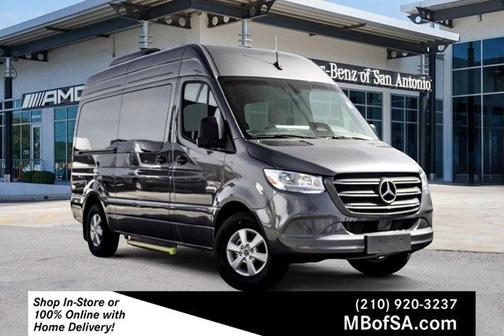 Selenite Gray Metallic 2025 Mercedes-Benz Sprinter 2500 144 WB Standard Roof Passenger