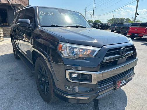 Midnight Black Metallic 2021 Toyota 4Runner Nightshade Special Edition