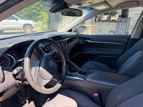 Blue 2018 Toyota Camry LE