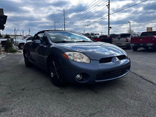 Blue 2008 Mitsubishi Eclipse Spyder GS