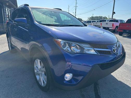Blue 2015 Toyota RAV4 Limited
