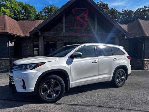 Blizzard Pearl 2017 Toyota Highlander Limited Platinum