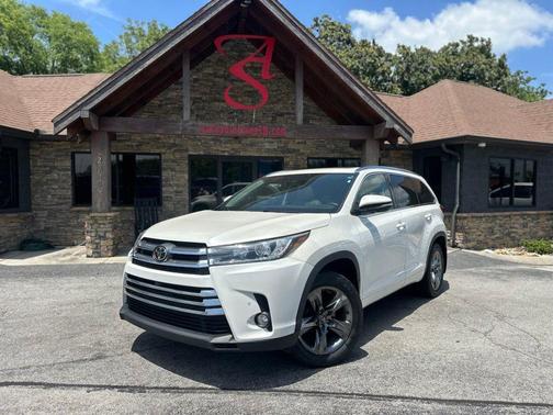 Blizzard Pearl 2017 Toyota Highlander Limited Platinum