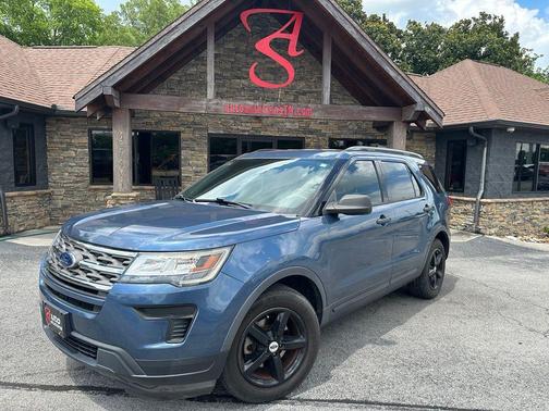 Blue Metallic 2018 Ford Explorer Base