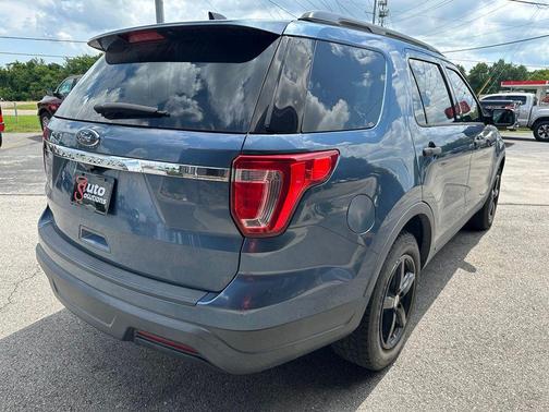 Blue Metallic 2018 Ford Explorer Base