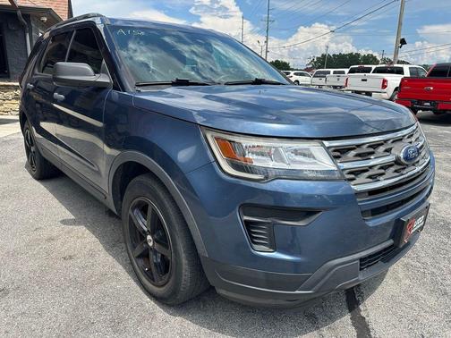 Blue Metallic 2018 Ford Explorer Base