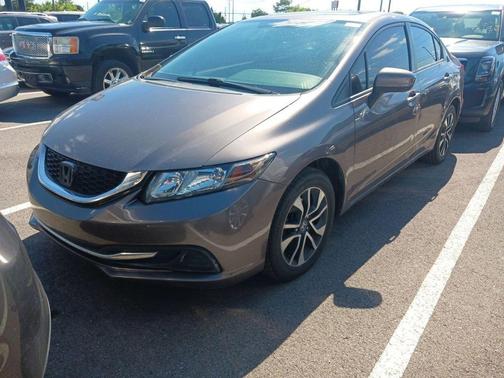 Urban Titanium Metallic 2015 Honda Civic EX