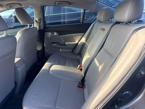 Modern Steel Metallic 2014 Honda Civic EX-L