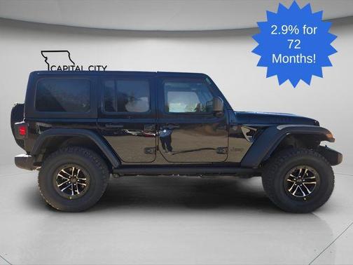 Black Clearcoat 2026 Jeep Wrangler Willys