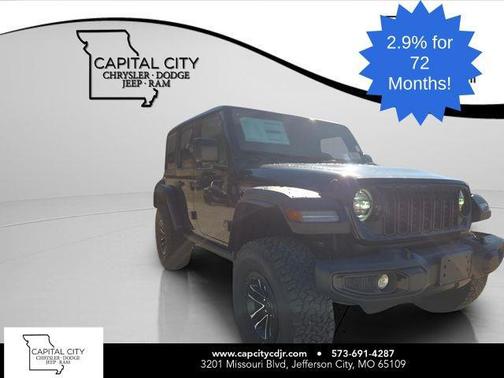 Black Clearcoat 2026 Jeep Wrangler Willys