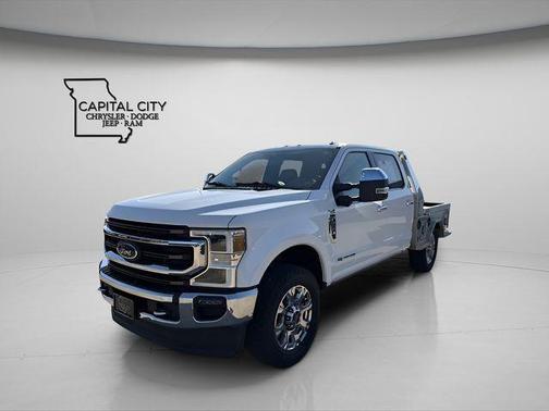 Star White Metallic Tri-Coat 2022 Ford F-250 King Ranch