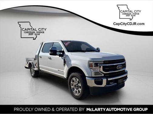 Star White Metallic Tri-Coat 2022 Ford F-250 King Ranch