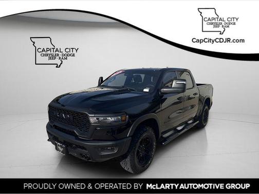Diamond Black Crystal Pearlcoat 2025 RAM 1500 Rebel