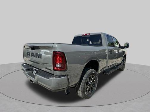 Ceramic Gray Clearcoat 2026 RAM 2500 Black Express Crew Cab 4x4 6'4' Box