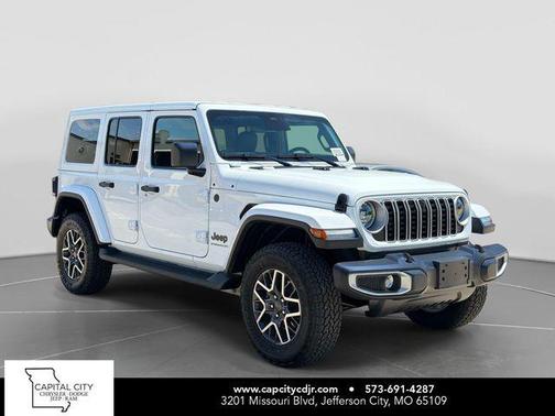 Bright White Clearcoat 2026 Jeep Wrangler 4-Door Sahara 4x4