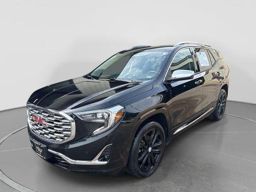 Ebony Twilight Metallic 2018 GMC Terrain Denali