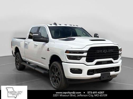 Bright White Clearcoat 2026 RAM 2500 Laramie Crew Cab 4x4 6'4' Box