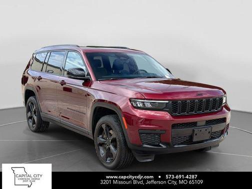 Velvet Red Pearlcoat 2025 Jeep Grand Cherokee L Altitude