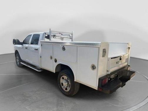Bright White Clearcoat 2024 RAM 3500 Tradesman Crew Cab 4x4 8' Box