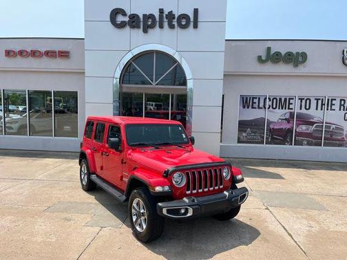 Firecracker Red Clearcoat 2021 Jeep Wrangler Unlimited Sahara