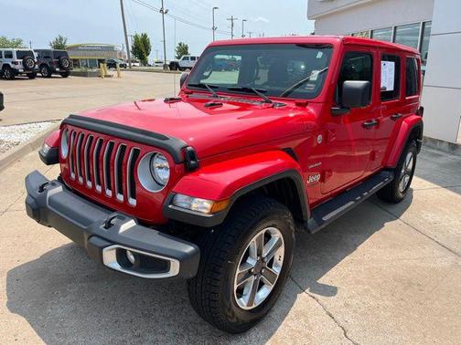 Firecracker Red Clearcoat 2021 Jeep Wrangler Unlimited Sahara
