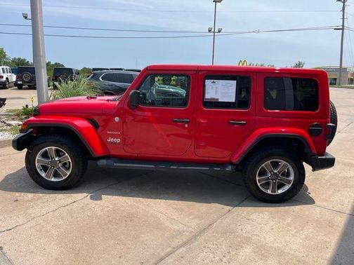 Firecracker Red Clearcoat 2021 Jeep Wrangler Unlimited Sahara