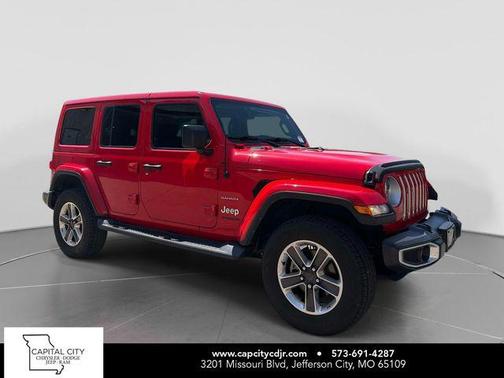 Firecracker Red Clearcoat 2021 Jeep Wrangler Unlimited Sahara