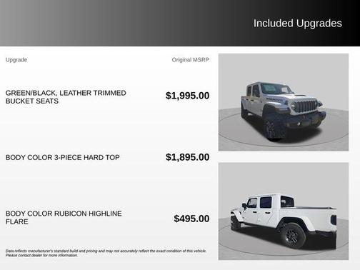 Bright White Clearcoat 2026 Jeep Gladiator Mojave 4x4