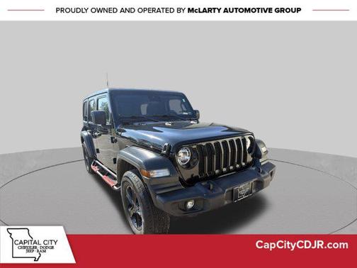 Black Clearcoat 2020 Jeep Wrangler Unlimited Sport Altitude