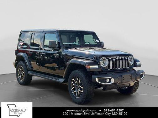 Black Clearcoat 2026 Jeep Wrangler 4-Door Sahara 4x4