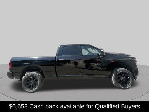 Diamond Black Crystal Pearlcoat 2026 RAM 2500 Big Horn Crew Cab 4x4 6'4' Box