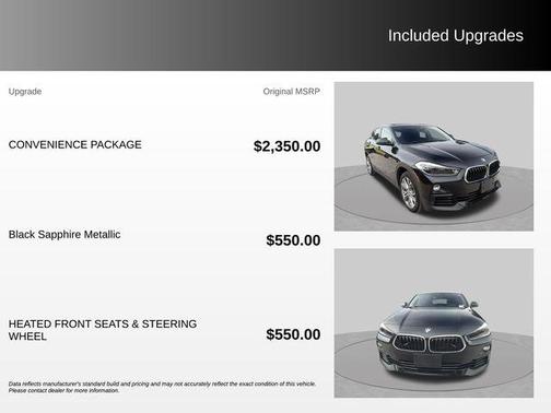 Black Sapphire Metallic 2019 BMW X2 xDrive28i