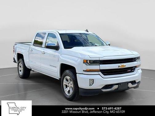 Summit White 2017 Chevrolet Silverado 1500 2LT