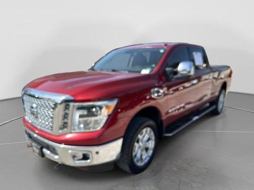 Cayenne Red 2017 Nissan Titan XD SL