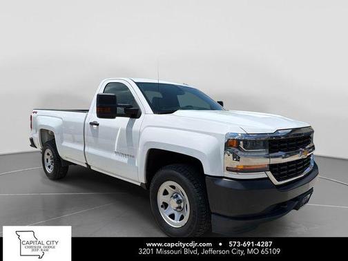 Summit White 2018 Chevrolet Silverado 1500 WT
