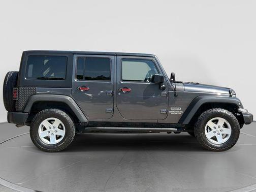 Granite Crystal Metallic Clearcoat 2017 Jeep Wrangler Unlimited Sport
