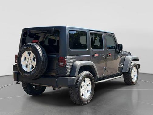 Granite Crystal Metallic Clearcoat 2017 Jeep Wrangler Unlimited Sport