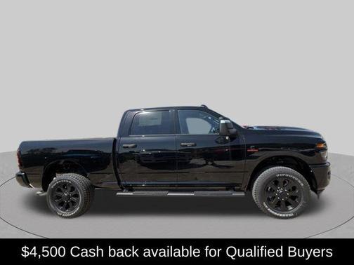 Diamond Black Crystal Pearlcoat 2026 RAM 2500 Black Express Crew Cab 4x4 6'4' Box
