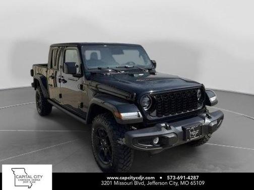Black Clearcoat 2026 Jeep Gladiator Willys 4x4