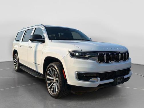 Bright White Clearcoat 2023 Jeep Wagoneer L Series I 4x4